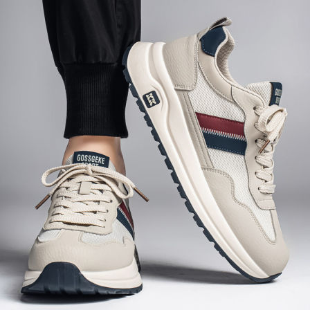 阿甘男鞋2026新款夏季网面透气防滑防臭增高软底休闲跑步运动潮鞋