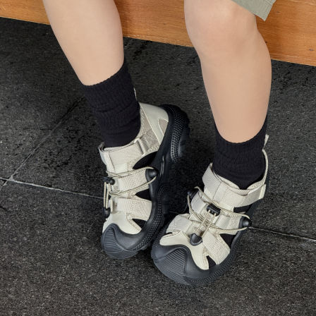 略略童品 儿童涉水鞋户外夏季凉鞋男女童溯溪鞋洋派