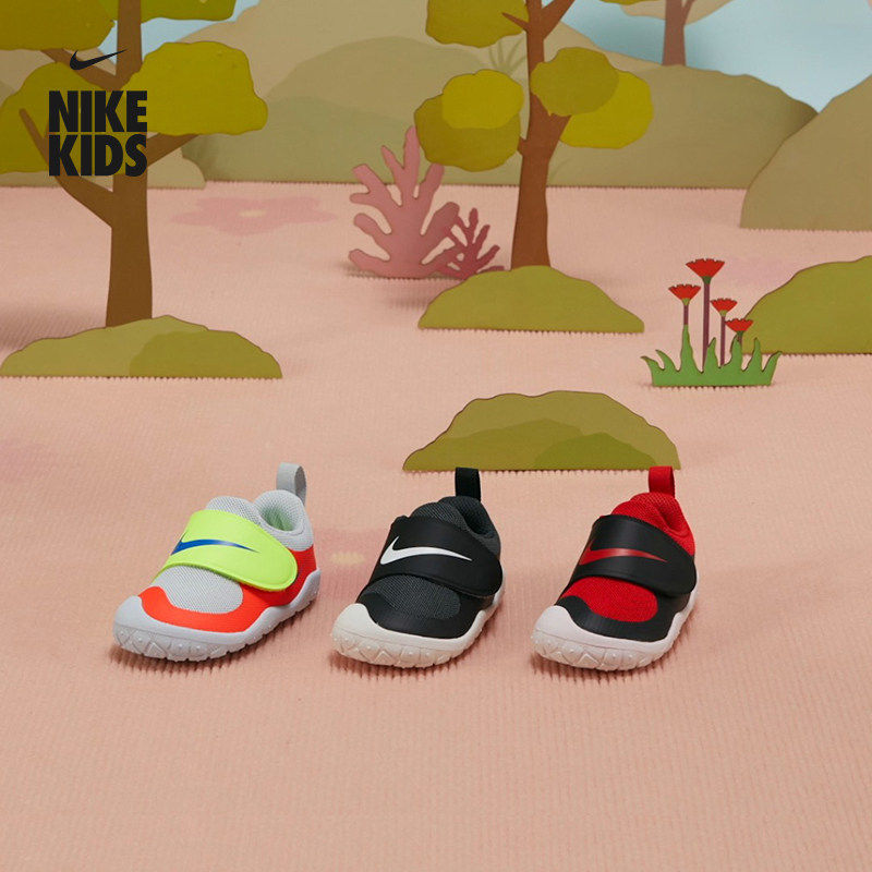 耐克宝宝稳婴童舒适学步鞋魔术贴夏季男女童NIKE SWOOSH 1 HV5043主图
