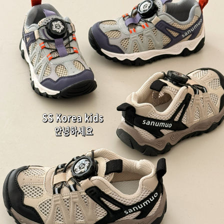 品牌实体韩货儿童户外鞋2026新款洋派男童春秋时尚运动鞋女童潮鞋