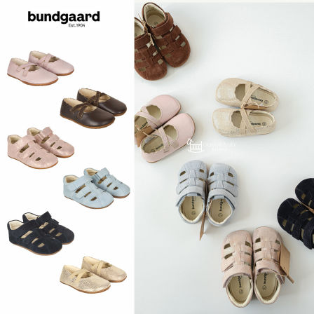 bundgaard26春夏新款婴儿宝宝包头凉鞋魔术贴一段学步皮鞋室内鞋