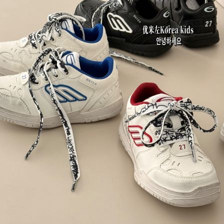 2026新款儿童运动鞋男童女童休闲鞋中大童板鞋潮牌时尚学生小白鞋