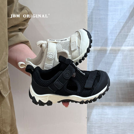 JBM 夏季新款儿童镂空透气运动网鞋男女中大童轻便百搭休闲跑步鞋