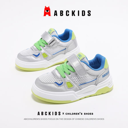 abckids童鞋女童运动鞋儿童运动鞋2026夏季新款单网鞋子休闲板鞋
