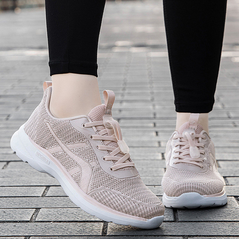 张凯丽老人鞋女夏季透气妈妈鞋中老年舒适软底防滑健步休闲运动鞋主图