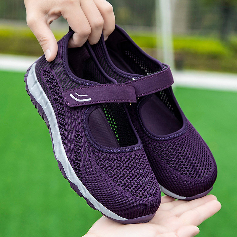 张凯丽老人凉鞋女款夏季透气2026新款妈妈鞋中老年舒适老北京布鞋主图