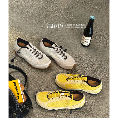 吕小布 | 定制户外鞋 真皮时尚透气运动徒步旅行野营登山休闲鞋女