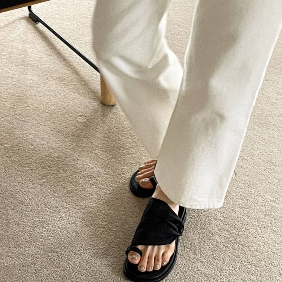 【复活款】 分指绑带平底凉鞋 DDAN韩代 韩国直邮主图