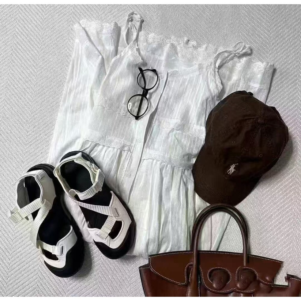 F*l*品牌精选 韩素希同款夏季男女同款溯溪鞋绑带鞋M26040607主图