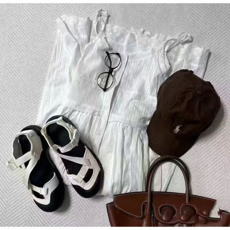 F*l*品牌精选 韩素希同款夏季男女同款溯溪鞋绑带鞋M26040607