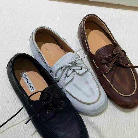 MFX 2026新款复古英伦凤小皮鞋平底百搭真皮单鞋 69-013