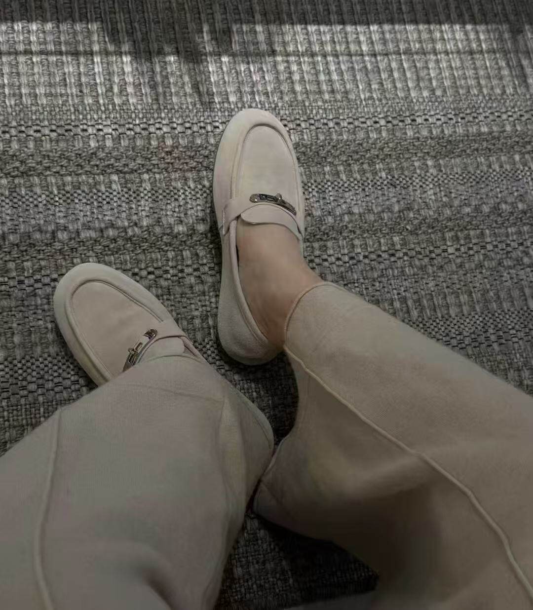 MFX 2026圆头休闲可踩跟一脚蹬复古老钱风内增高乐福鞋 816-9主图