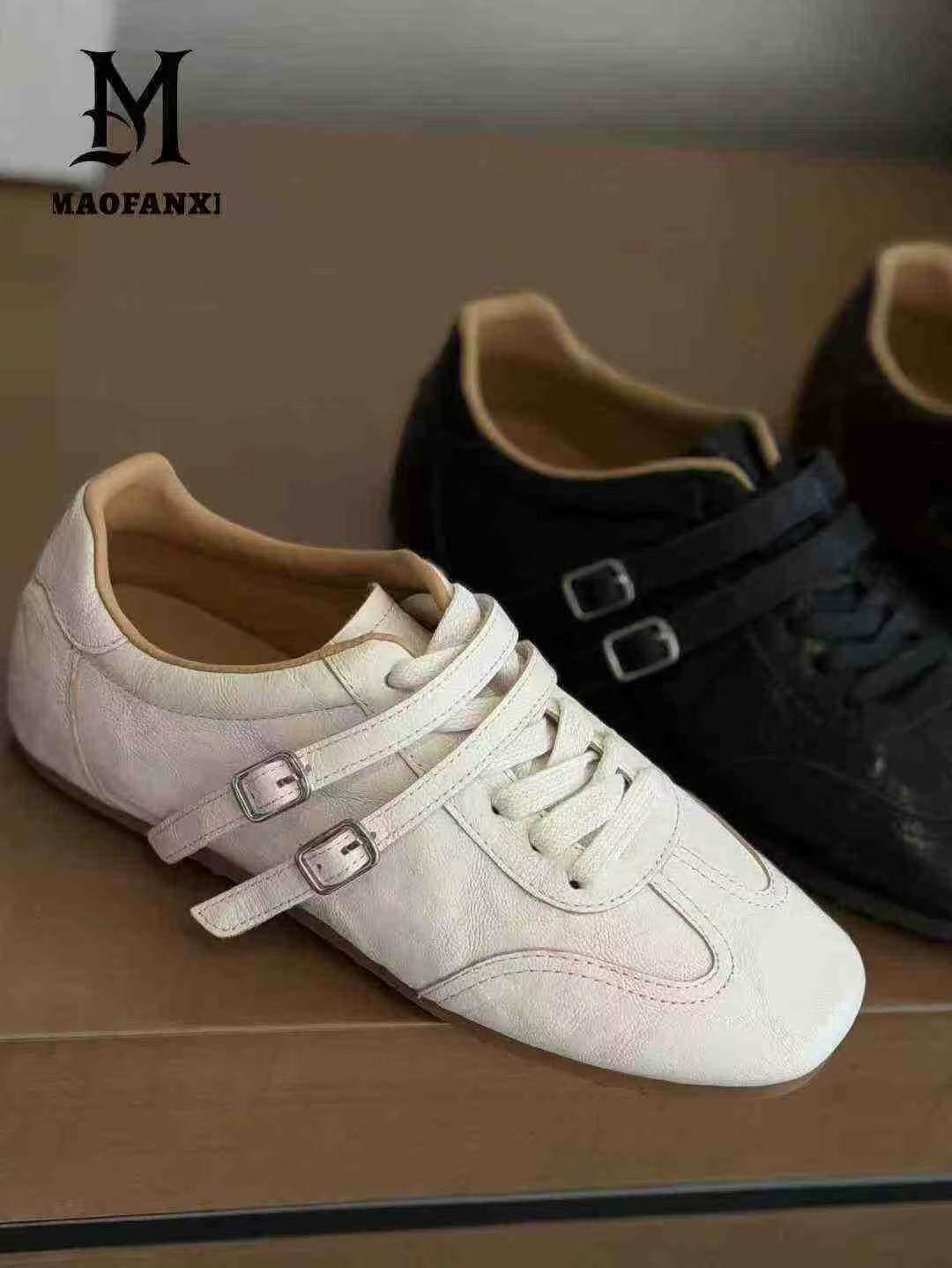 MFX 双扣带德训鞋女2026新款软底韩版休闲运动鞋 700-30主图