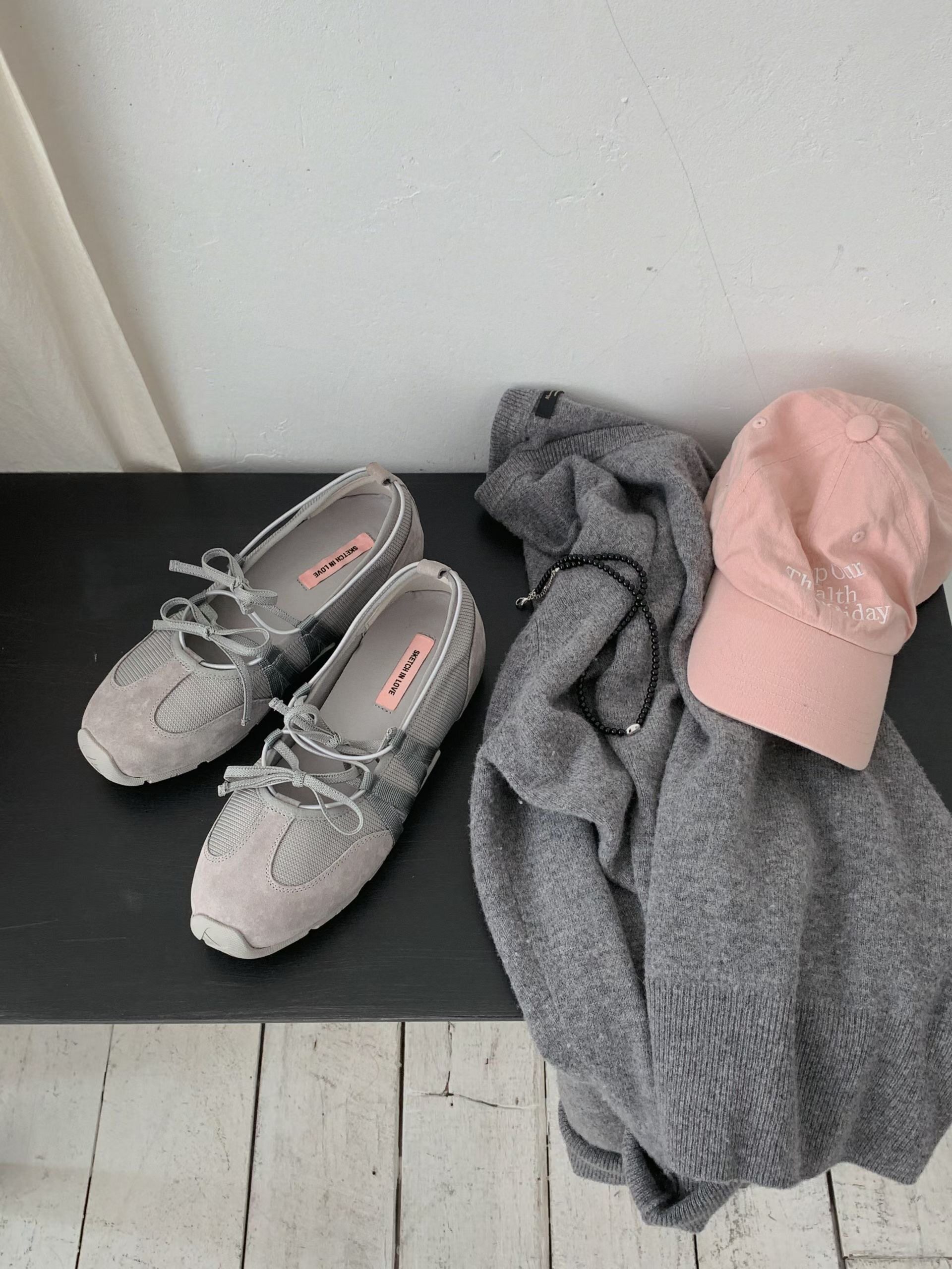 小崔韩国东大门代购春夏款韩系蝴蝶结公主芭蕾鞋040212主图