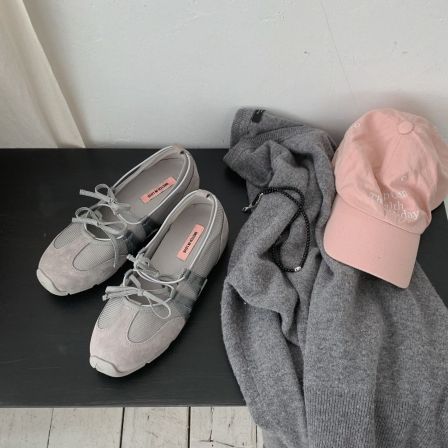 小崔韩国东大门代购春夏款韩系蝴蝶结公主芭蕾鞋040212