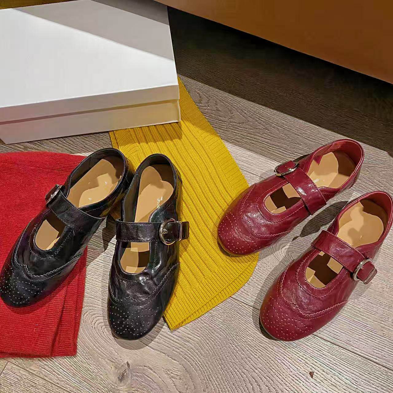 VK定制 韩版高档时尚单鞋女主图