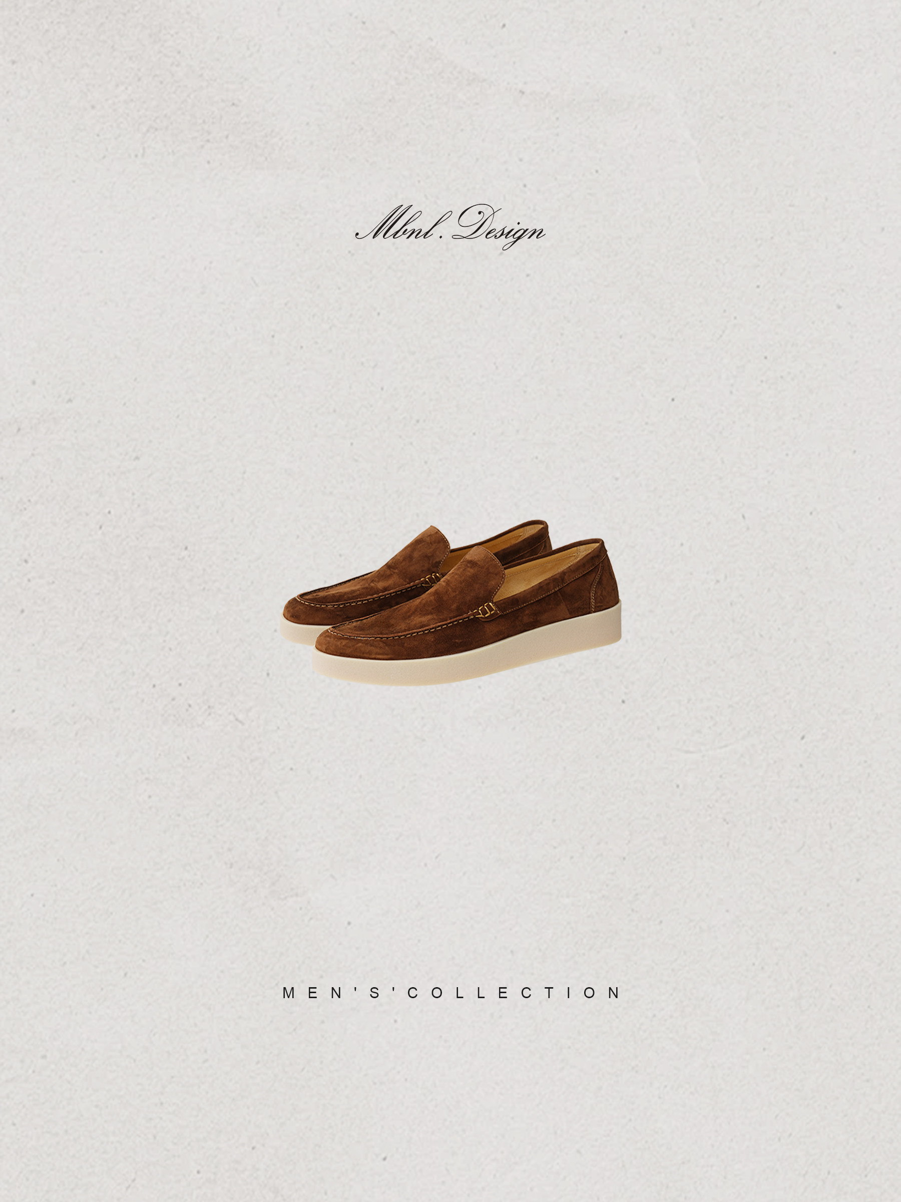 MBNL-F秦磊男装“马克”羊绒软糯亲肤乐福鞋LL-WXZ90023主图