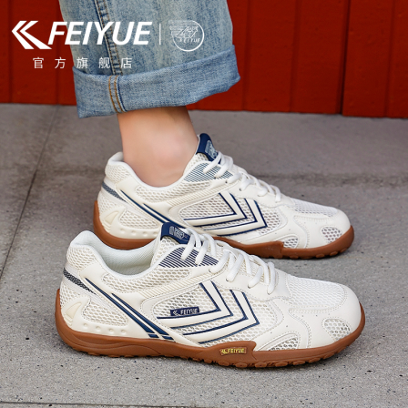 feiyue/飞跃男鞋透气网鞋2026夏季新款爆款休闲网面健身运动鞋子