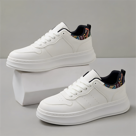 板鞋男款2026新款夏季透气爆款小白鞋轻便男士户外运动上班休闲鞋