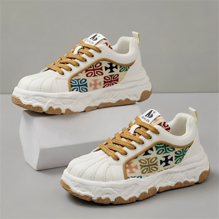 贝壳头板鞋男款2026新款夏季透气爆款男鞋厚底男士增高运动休闲鞋