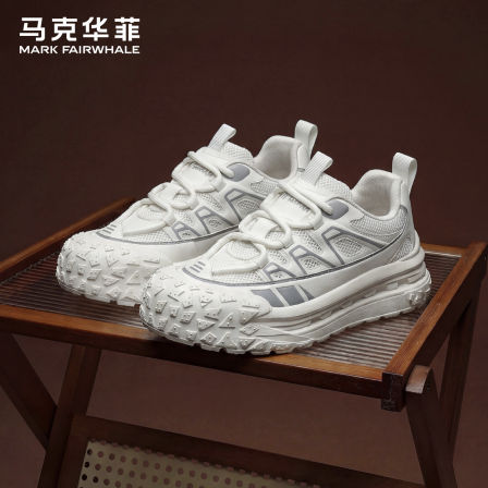 马克华菲小白鞋男款2026新款夏季透气鞋子男鞋百搭增高休闲网面鞋