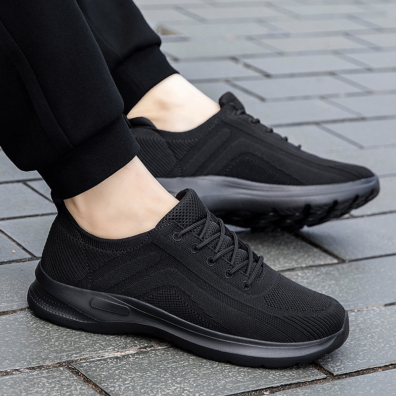 张凯丽老人鞋男防滑软底夏季男鞋2026新款爸爸鞋中老年舒适运动鞋主图