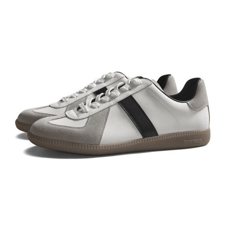 【舒适软内里】ThomWills真皮德训鞋男夏季新款运动休闲鞋小白鞋