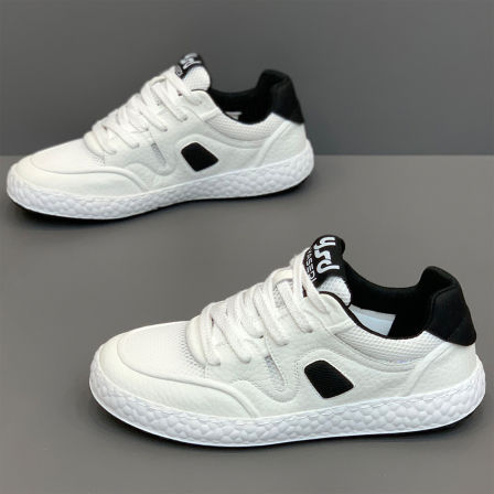 轻便夏季男鞋2026新款软底休闲鞋百搭小白鞋开车鞋男士透气网面鞋