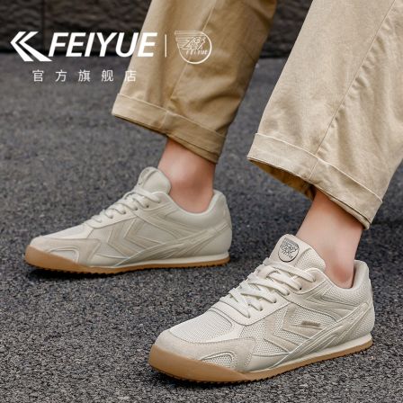 feiyue/飞跃德训鞋男2026年春夏新款网面透气软底轻便复古综训鞋