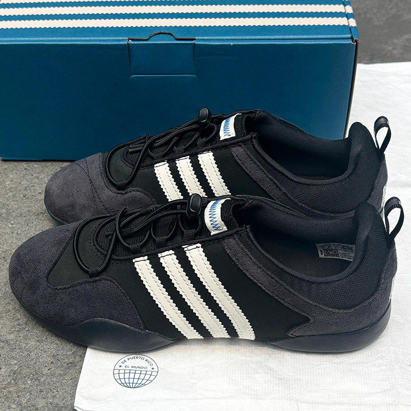 复古赛车鞋三杠运动德训鞋男女款2026春季新款百搭休闲低帮板鞋潮主图