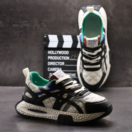 男鞋2026春款复古风时尚软底阿甘鞋男青年厚底百搭轻便运动休闲鞋