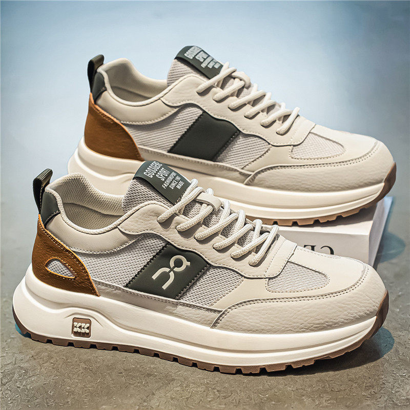 李宇新阿甘男鞋夏季网面透气德训小白板鞋防滑软底休闲跑步运动鞋主图