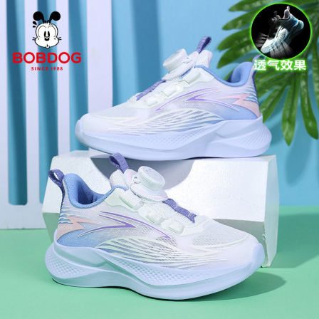 巴布豆女童鞋2026新款儿童2026巨好看鞋春季软底防滑减震跑鞋透气