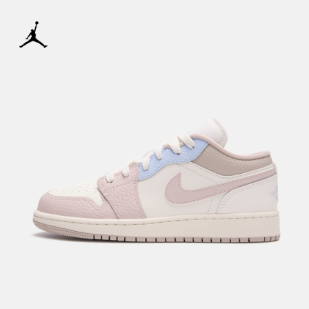 耐克乔丹大童平底板鞋夏季新款男女童运动鞋JORDAN AJ1 IV3219
