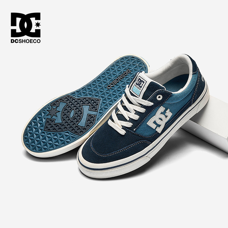 DCSHOES CANVAS鞋子新款夏季透气男士真皮休闲板鞋男鞋百搭帆布鞋主图