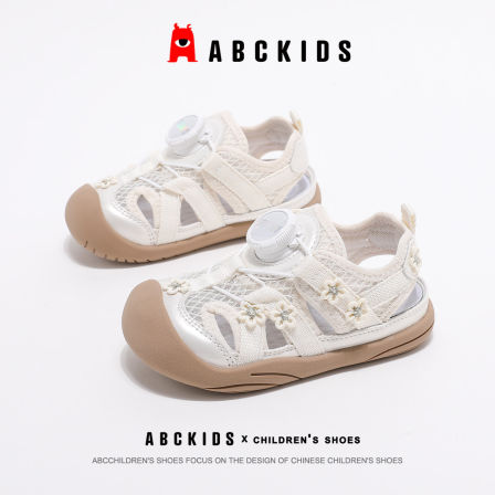 ABCkids童鞋儿童宝宝透气凉鞋女夏季可爱风小童鞋女童休闲运动鞋