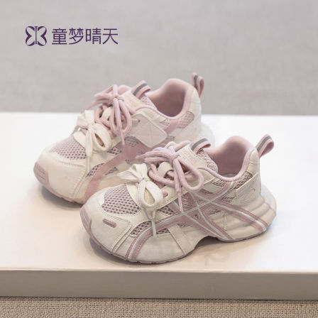 童梦晴天女童鞋子夏季儿童2026巨好看鞋青少年跑鞋运动鞋网面透气