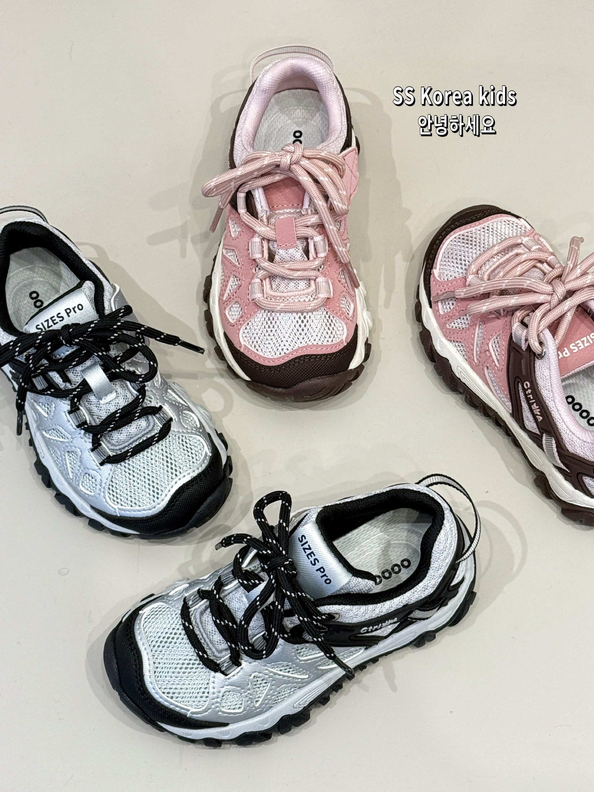 儿童运动鞋2026新款洋派男童夏装时尚休闲鞋女童鞋子登山鞋网鞋主图