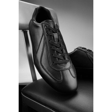 NO LOGO / Speed * 薄底真皮头层牛皮解构赛车鞋德训鞋休闲运动鞋