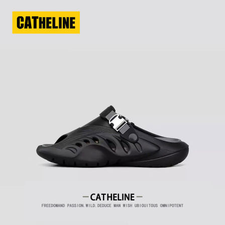 [美国潮牌]CATheline男士拖鞋外穿夏季新款厚底运动开车沙滩凉鞋