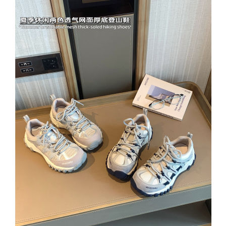 女大童透气网面老爹鞋2026夏季新款青少年时尚休闲鞋初中生运动鞋