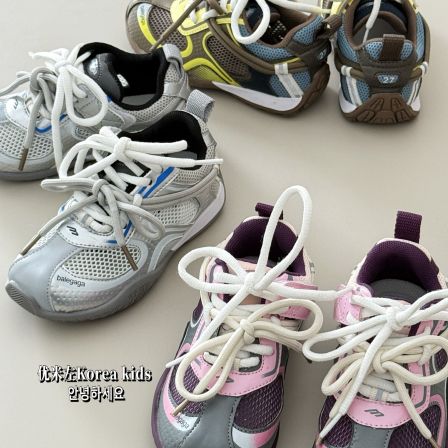 2026新款儿童运动鞋男童网面透气跑步鞋女童休闲鞋中大童老爹鞋