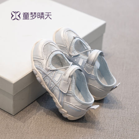 儿童凉鞋女孩2026新款夏季女童透气单网鞋网面薄款鞋子运动凉鞋夏