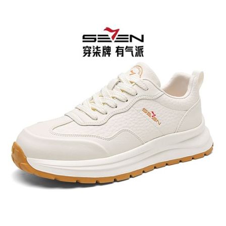 柒牌正品男鞋2026夏季新款运动鞋时尚百搭软底软面休闲开车阿甘鞋