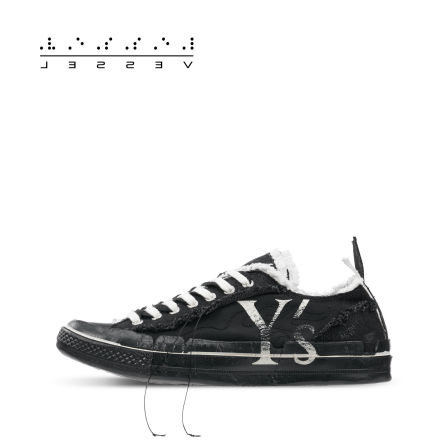 【新品发售】xVESSEL YS联名裂痕低帮帆布鞋男女同款