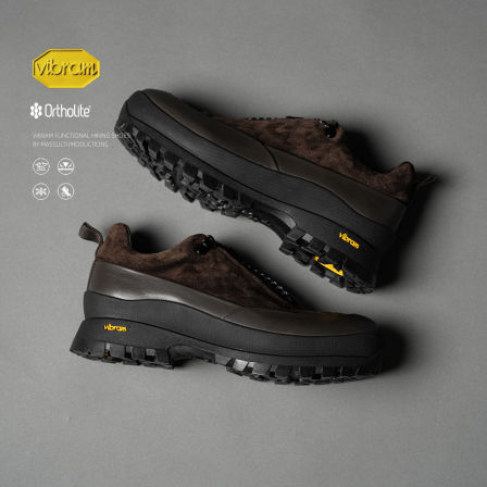 MASSULTI 轻奢旗舰 Vibram轻量化牛皮城市户外鞋 V底机能登山鞋