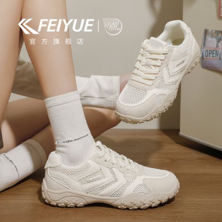 feiyue/飞跃女鞋透气网鞋2026春夏新款户外徒步登山鞋轻便运动鞋