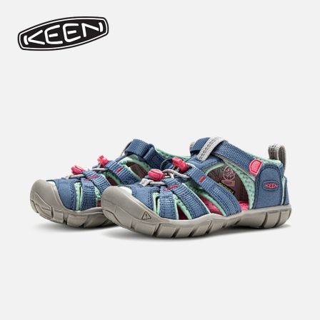 KEEN官方 SEACAMP II CNX儿童户外舒适透气凉鞋溯溪鞋