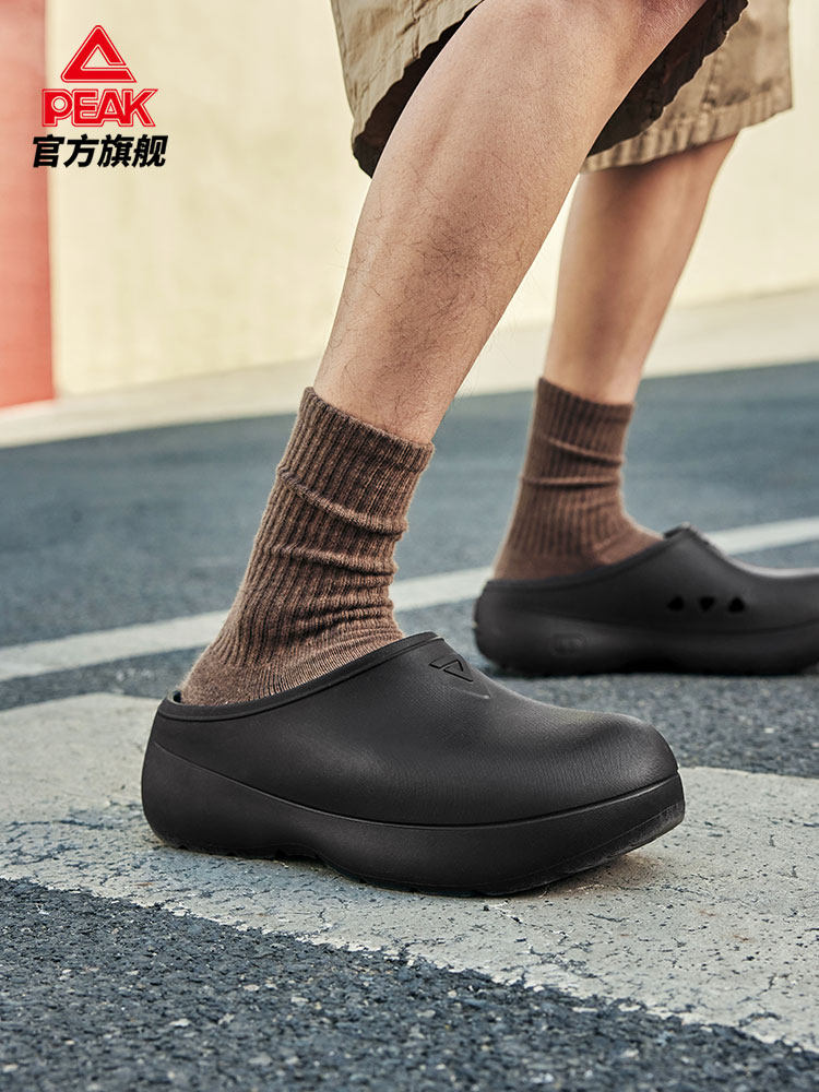 匹克男鞋包头鞋春夏季官方正品防滑防水厨师鞋外穿厚底洞洞鞋女鞋主图