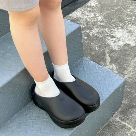 Adidas阿迪达斯三叶草正品女鞋穆勒鞋运动夏季厨师鞋凉拖鞋IE4626